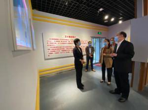 洛陽市市委常委、宣傳部長王飛蒞臨洛陽正大調研