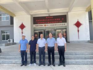 河南省肉類協(xié)會(huì)劉承信會(huì)長(zhǎng)一行蒞臨洛陽(yáng)正大調(diào)研指導(dǎo)工作！